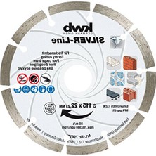Esranın Dünyası 115 mm Elmas Kesici Disk, Taş ve Beton Kesimi Için