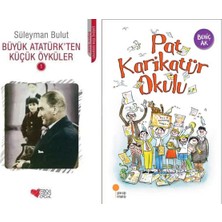Can Yayınları Büyük Atatürk'ten Küçük Öyküler 1 (Süleyman Bulut) ve Pat Karikatür Okulu
