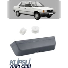 Parmertaş Otomotiv Renault R9 Renault 9 Broadway Gri Kapı Cebi 1 Adet 2 Klips R12 Toros Spring Fairway Flash