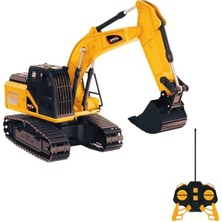 Esranın Dünyası Uzaktan Kumandalı 40 Mhz Tam Fonksiyonlu Rc Iş Araçları LED Işıklı Kepçeleri, Damperi ve Vinç Hareketlidir (Kule Vinç-Kepçe-Bulldozer-Kamyon) (Kepçe)