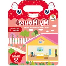 Esranın Dünyası Tekrar Kullanılabilir Ilk Sticker Kitabı, Renkli Çizim Aktivitesi