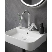 Elvora Lüx Kuğu Lavabo Bataryası
