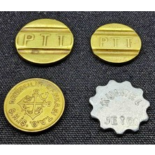 Gündüz Ticaret 4 Adet Nostalji Jeton Lotu Koleksiyon Görseldeki Ürün / 13