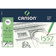 Esranın Dünyası 1557 Resim ve Çizim Blok 120GR 35X50 15YP Spiralli Resim Defteri