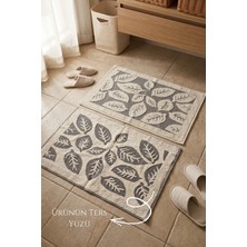 %100 Pamuk Banyo Ayak Havlusu 50X70 cm Yumuşak Yüksek Emici Kalın Dokulu
