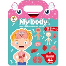 Esranın Dünyası Tekrar Tekrar Kullanılabilen Ilk Sticker Kitabım My Body