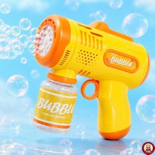 Esranın Dünyası Oyuncak Işıklı Otomatik Köpük Tabancası Bubble Gun 5000+ Köpük Efektli