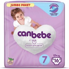Esranın Dünyası Canbebe Bebek Bezi, Pnm Jumbo Xxl 16