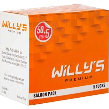 Willy's Premium Çift Taraflı Tıraş Jileti 50+5 (55 Adet) – Pearl Tıraş Makineleriyle Sunulan Çift Taraflı Jilet