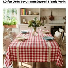 Masa Örtüsü Birden Fazla Renk Kareli / Sofra