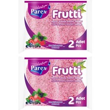 Esranın Dünyası Parex Frutti Kokulu Konfor 2’li Sünger Ikili Paket