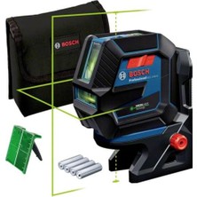 Esranın Dünyası Bosch Professional Gcl 2-50 G Yeşil Çizgi Lazer, 50 Metre, RM10 Döner Tutucu, Taşıma Çantası, 4 Pil, Mavi