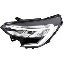 Esranın Dünyası Ayfar Far Sağ Motorlu LED Krom Çıtalı Renault Clio V Hatcback 20-23 Joy Model Ballast Beyin Dahil Ayf 202344