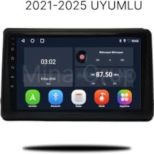 Esranın Dünyası Renault Express Multimedya Ekran (2021 ve Sonrası) | Android Navigasyon Sistemi, Kablosuz Carplay & Android Auto, Gece Görüşlü Geri Görüş Kamerası, IPS Dokunmatik Panel 6gb 8 Core