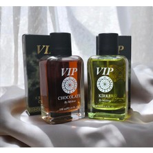 VIP Kirke Parfüm ve Chocolate Parfüm 100 ml Edp Unisex Parfüm 2'li