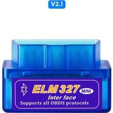 Esranın Dünyası ELM327 Mini V2.1 Bluetooth Obd2 Araç Arıza Tespit Cihazı | Tüm Obdıı Protokolleri, Bluetooth Bağlantı