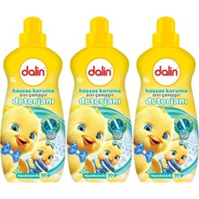 Dalin Sıvı Çamaşır Deterjanı 1500 ml Hassas Koruma (Hipoalerjenik) (3 Lü Set)
