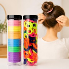 Esranın Dünyası Vıvaluxe 100 Adet Neon Renkli Saç Tokası + 20 Adet Büyük Boy Lastik Toka Seti – Esnek, Dayanıklı, Iz Yapmaz, Çocuk ve Yetişkin Kullanımına Uygun, Günlük, Spor, Kalın ve Ince Saçlar Için
