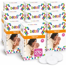 Bebsi Göğüs Pedi (30 Lu) Ekonomik Pk 270 Adet (9pk*30)