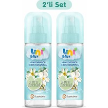 Uni Baby Bebek Kolonyası 150ML Nemlendiricili - Bahar Çiçekleri (2 Li Set)