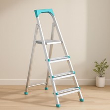 Just Cheap Store 3+1 Basamaklı Metal Merdiven 82 cm 120 kg
