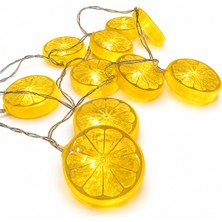 Pixxi Limon Dilimli Şerit Dekoratif LED Lamba