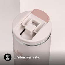 Khi-Zai The Transit Fliptop Mug Termos Bardak, 0.60 L, Pembe Kuvars (Rose Quartz)