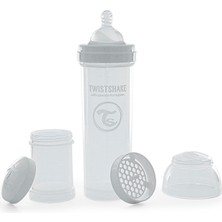 Esranın Dünyası Twistshake Anti-Kolik Bebek Biberonu Beyaz 4+ Ay 330 ml