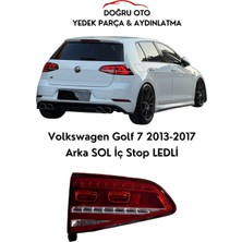 Doğru Ticaret Auto Parts Golf 7 Arka Sol İç Stop Lambası LEDLİ 2013-2017