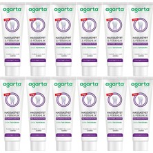 Agarta Doğal Tam Koruma Diş Macunu 90 ml Hassasiyet & Ferahlık (12 Li Set)