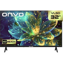 Onvo 32 Inç 82 Ekran Hd Ready LED Tv – Dahili Uydu Alıcılı, 50/60 Hz, Frameless Çerçeve, 2 Hdmı, 2 Usb, Dvb-T/t2/c ve Dvb-S/s2 Yayın Destekli, 2X8W Hoparlörlü LED Televizyon – 2 Yıl Garanti