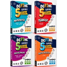 Fi Yayınları 5. Sınıf Türkçe + Matematik + Fen Bilimleri + Sosyal Bilgiler Fasikül Seti