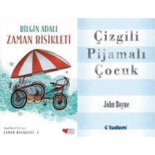 Can Yayınları Zaman Bisikleti 1 (Bilgin Adalı) ve Çizgili Pijamalı Çocuk