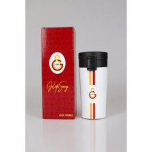 Esranın Dünyası Galatasaray "dekomus Cep Defteri Hediyeli" Lisanslı Çelik Termos 400 ml