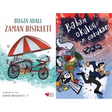 Can Yayınları Zaman Bisikleti 1 (Bilgin Adalı) ve Babam Okulun En Çalışkanı