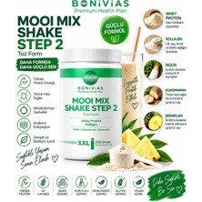 Bonivias Whey protein Mooi Ficus Step 2 Kollajen ,Protein, Vitamin-Mineral,
Bromelain, Glukomannan ve Bitki Ekstreleri İçeren Toz Takviye Edici Gıda