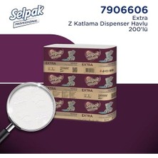 TeknoKapsül Selpak Professional Extra Z Katlı Dispenser Havlu,12 x 200 Yaprak