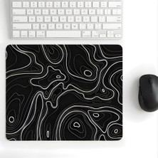 Esranın Dünyası 18X22 cm Desenli Baskılı Mouse Pad Kaymaz Kauçuk Taban Ofis ve Home Ofis Kullanımına Uygun Komik Yazılı Tasarım Yüksek Baskı Kaliteli Küçük Boy Mouse Pad Bilgisayar Laptop Aksesuarı (Typography Siyah)