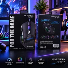  pl-1947 rgb ışıklı kablolu mouse