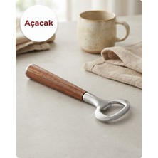 Şen Mobilya Prateg Akasya Saplı Şişe Açacağı