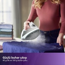 TeknoKapsül 5000 Serisi Buharlı Ütü – 2400W, 40G/DK Sürekli Buhar, 160G Şok, Steamglide Plus Taban, Dahili Kireç Temizleme, Damlatmaz Sistem, Dikey Kullanım Özelliği (DST5010/10)