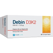 Brf Store Prime Debin D3K2 60 Yumuşak Kapsül