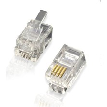 Esranın Dünyası Qport Q-K4P4C RJ9-RJ10-RJ22 Telefon Soketi 100 Lü Paket
