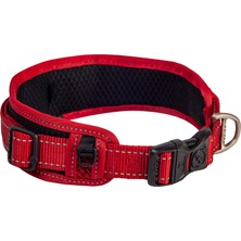 Esranın Dünyası Rogz Utility Yastıklı Klasik Köpek Boyun Tasması Kırmızı Xlarge 25X37X54 cm