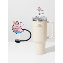 Brf Store Prime Stanley Quencher Uyumlu Labubu Tıpa – Özel Koleksiyon (Rüya Gören Labubu)