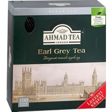 Brf Store Prime Ahmad Tea Earl Grey Bergamot Aromalı Bardak Poşet Çay 100'LÜ (100 x 2 Gr)