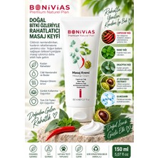 Bonivias Glucosamine & Chondroitin Sulfate At kestanesi Jojoba, Nane, Okaliptüs ve Kırmızı Biber Yağı içerikli Vücut Masaj Kremi