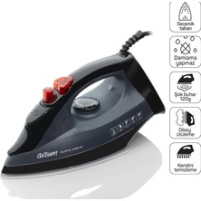 Brf Store Prime Arzum AR684 Olivya Buharlı Ütü 2400W, Seramik Taban, Dikey Buhar, Şok Buhar, Damlama Önleme, S