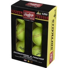 Brf Store Prime Rawlings | Resmi Lig Eğlence Softballs | YWCS11 | 11" | 6 Sayım