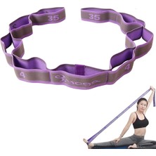 Brf Store Prime Xspring Streç Kayış, 9 Halkalı Yoga Streç Bandı, Fiziksel Terapi, Pilates ve Esneme Egzersizle